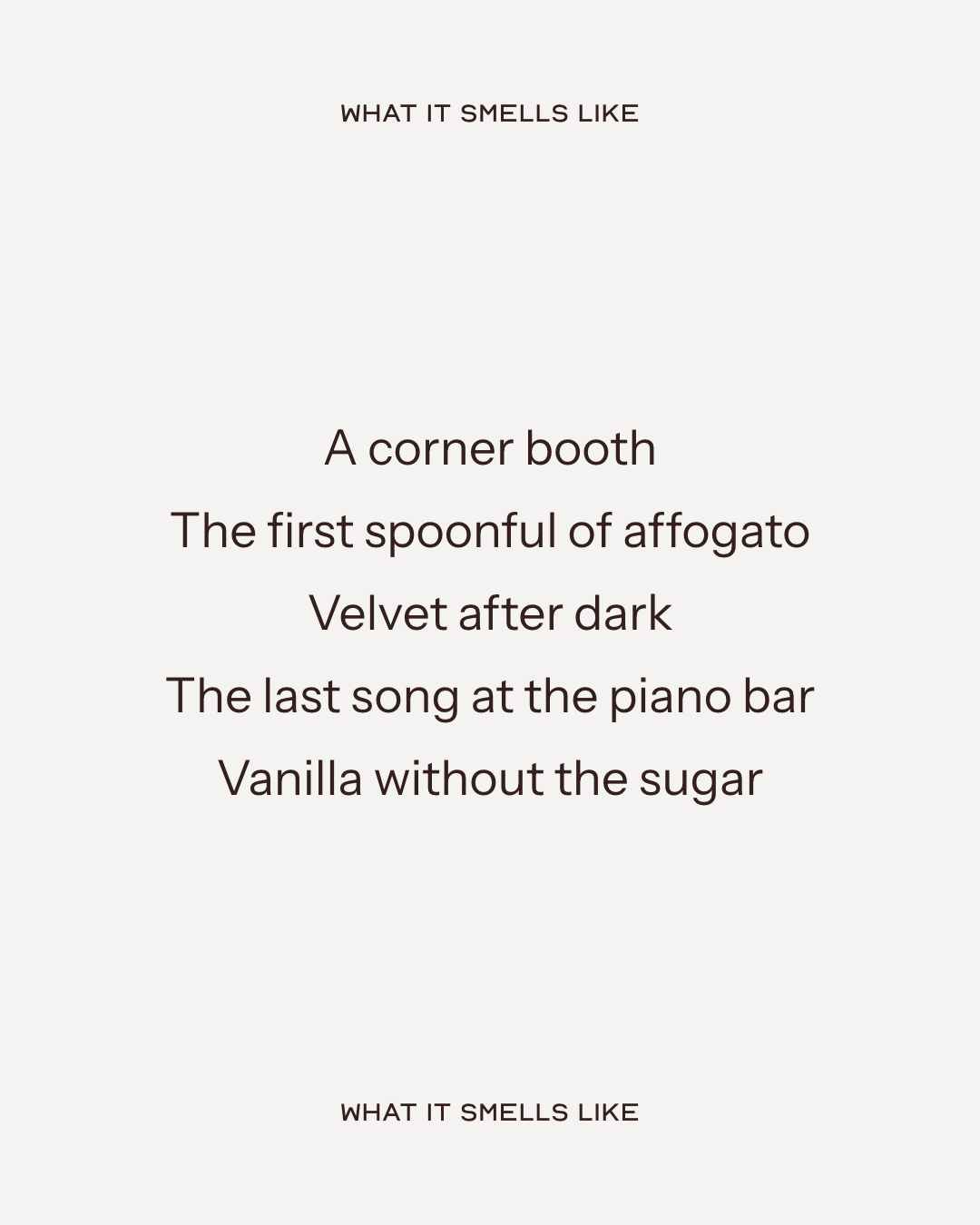 Vesper | The Parfum